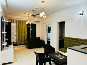 Living Room in 2 BHK Apartment at Ahad Serenity, Rayasandra – for Rent