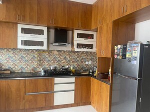 Kitchen in 3 BHK Apartment at Brigade Cornerstone Utopia, Varthur – for Rent