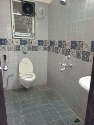 Bathroom in 3 BHK Builder Floor at Ashtekar Silver Oak Phase II, Katraj – for Rent