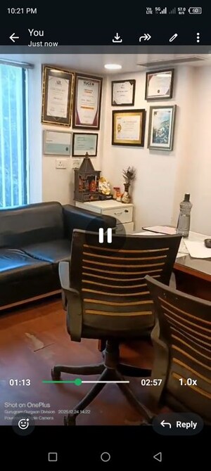 Team Area in  Office Space at Spaze Platinum Tower, Sector 47 – for Rent