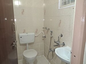 Bathroom in 1 RK Independent House at Banjara Hills – for Rent