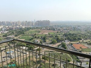 Balcony in 3.5 BHK Apartment at Hawelia Valenova Park, Tech Zone 4 Greater Noida – for Sale