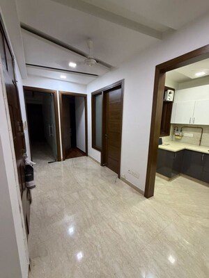 Bedroom in 3 BHK Builder Floor at Chittaranjan Park – for Rent
