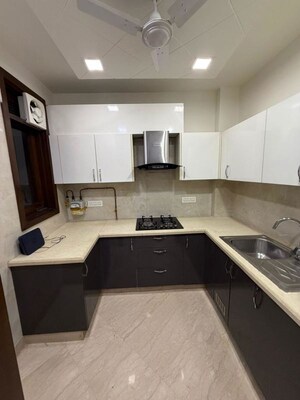 Kitchen in 3 BHK Builder Floor at Chittaranjan Park – for Rent