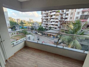 Balcony in 2 BHK Apartment at KCB Platinum Plaza, Ravet – for Rent