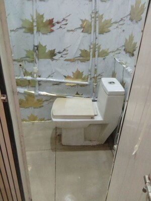 Bathroom in 3 BHK Builder Floor at Vasant Kunj – for Rent
