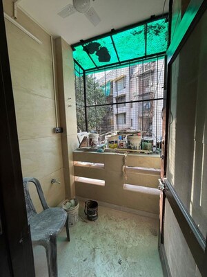 Balcony in 2 BHK Builder Floor at Kalkaji – for Rent