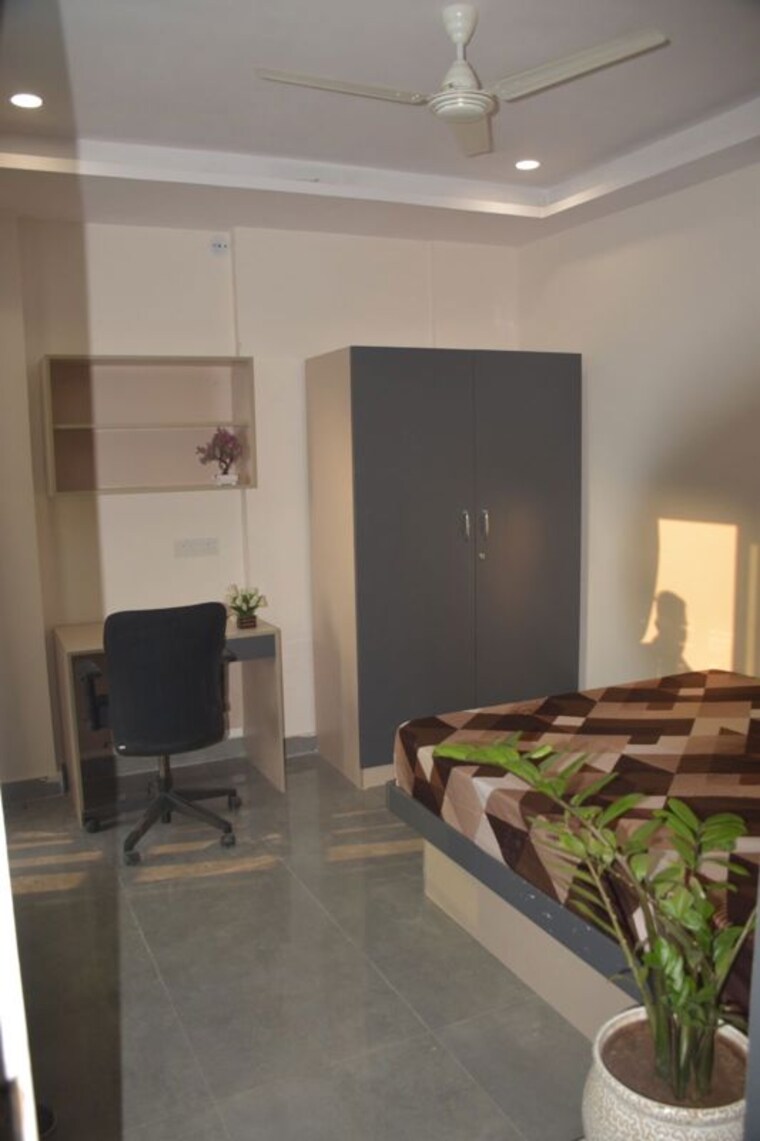 Bedroom, electricity board area 1 Bedroom 370 Sq.Ft. Apartment In Electricity Board Area Kota 10402529