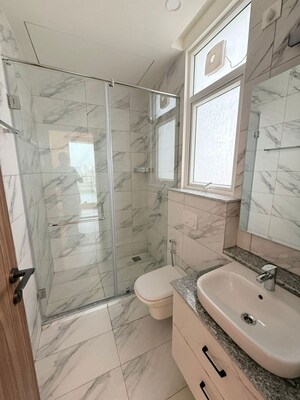 Bathroom in 3 BHK Apartment at Conscient Hines Elevate, Sector 59 – for Rent