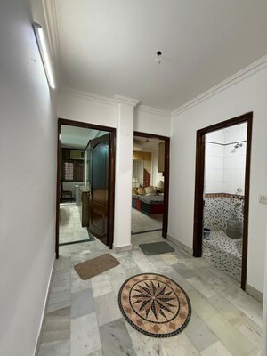 Bedroom in 2 BHK Builder Floor at Chittaranjan Park – for Rent