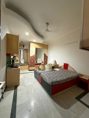 Bedroom in 2 BHK Builder Floor at Chittaranjan Park – for Rent
