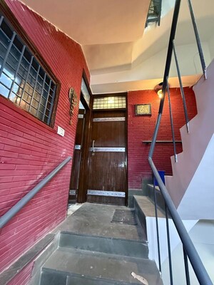 Staircase in 2 BHK Builder Floor at Chittaranjan Park – for Rent