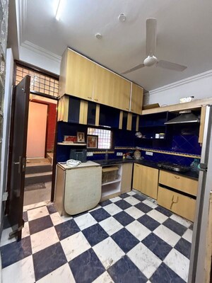 Kitchen in 2 BHK Builder Floor at Chittaranjan Park – for Rent