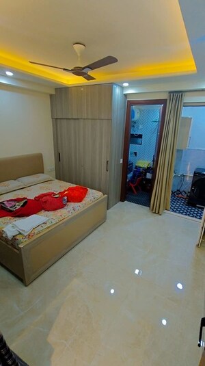 Bedroom in 4 BHK Builder Floor at Chattarpur – for Sale