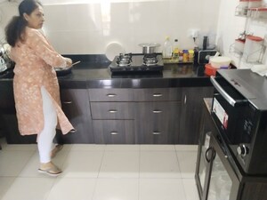 Kitchen in 1 BHK Apartment at Amba Vatika, Nibm – for Sale