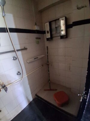 Bathroom in 2.5 BHK Apartment at Unique Garden CHS, Malad West – for Rent