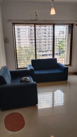 Living Room in 1 BHK Apartment at Ashok Enclave Malad West, Malad West – for Rent