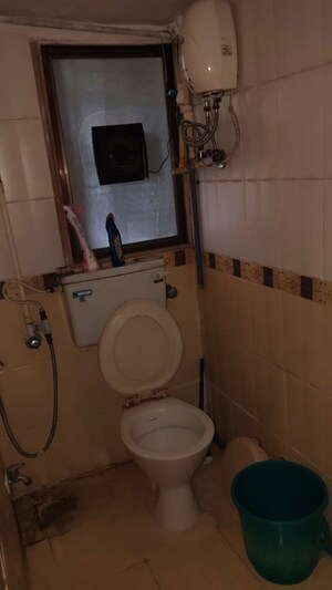 Bathroom in 1 BHK Apartment at Ashok Enclave Malad West, Malad West – for Rent