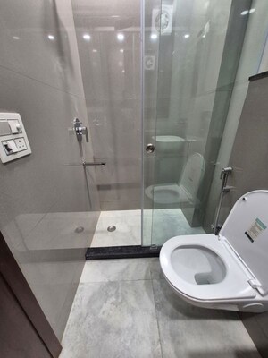 Bathroom in 3 BHK Builder Floor at East Of Kailash – for Sale