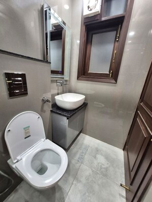 Bathroom in 3 BHK Builder Floor at East Of Kailash – for Sale