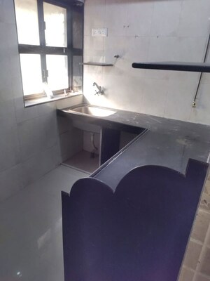 Kitchen in 1 BHK Apartment at Vaishali Nagar CHS, Mulund West – for Rent