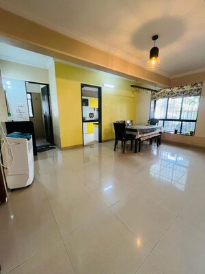 Living Room in 3 BHK Villa at Tejas Caroline Row House, Baner – for Rent