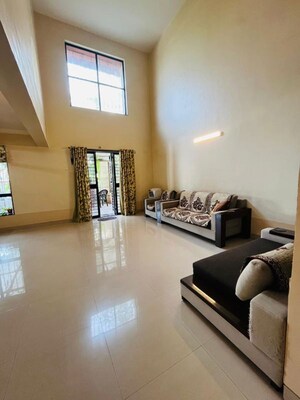 Living Room in 3 BHK Villa at Tejas Caroline Row House, Baner – for Rent