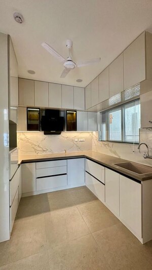 Kitchen in 3 BHK Apartment at Prestige Beverly Hills, Kokapet – for Rent