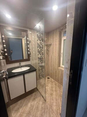 Bathroom in  Apartment at Sumadhura Acropolis Hyderabad, Gachibowli – for Rent