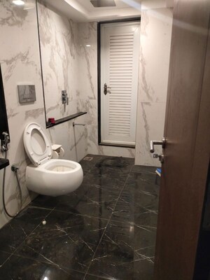 Bathroom in 2 BHK Apartment at Ruparel Ariana, Parel – for Rent