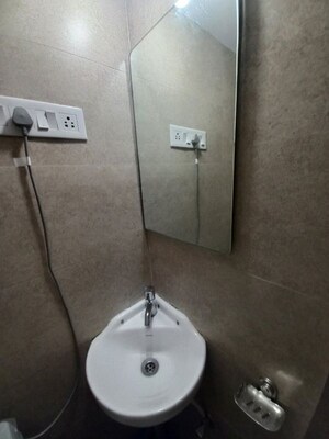 Bathroom in 1 BHK Apartment at Chandak Nishchay, Borivali East – for Rent