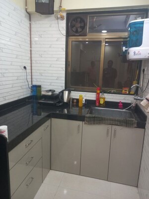 Kitchen in 1 BHK Apartment at Chandak Nishchay, Borivali East – for Rent