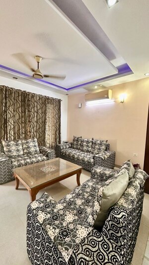 Living Room in 3 BHK Builder Floor at Palam Vihar Residents Association, Palam Vihar – for Rent