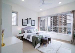 Master Bedroom in 2 BHK Apartment at Kalpataru Crest, Bhandup West – for Sale
