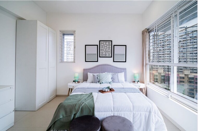 Bedroom, kalpataru-crest 2 Bedroom 805 Sq.Ft. Apartment In Bhandup West Mumbai 10401597