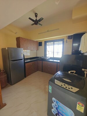 Living Room in 2 BHK Apartment at Sagar Darshan Towers, Nerul – for Rent