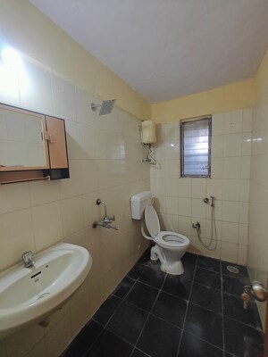 Bathroom in 2 BHK Apartment at Sagar Darshan Towers, Nerul – for Rent