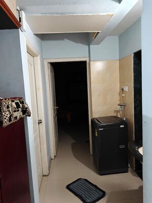 Bathroom in 2 BHK Apartment at G K Roseland Residency, Pimple Saudagar – for Rent