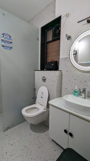 Bathroom in 1 BHK Apartment at Candolim – for Sale