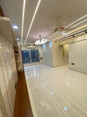 Living Room in 2 BHK Apartment at Gurukrupa Marina Enclave, Malad West – for Rent