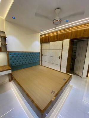 Bedroom in 2 BHK Apartment at Gurukrupa Marina Enclave, Malad West – for Rent