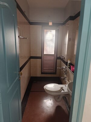 Bathroom in 2 BHK Apartment at K Raheja Vihar, Powai – for Rent