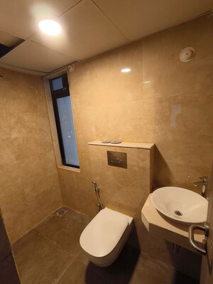 Bathroom in 2 BHK Apartment at IM Applaud 38, Goregaon East – for Rent