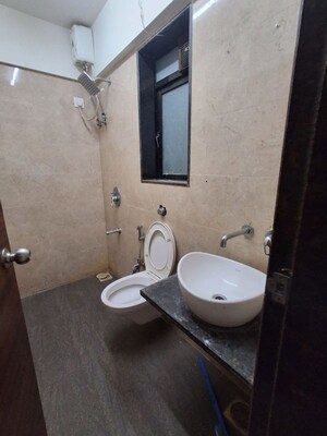 Bathroom in 2 BHK Apartment at Crystal Armus, Chembur – for Rent