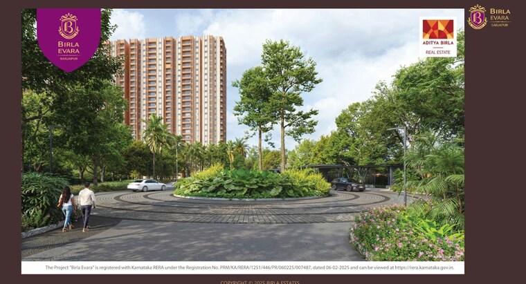 Exterior View, birla-evara 3 Bedroom 1137 Sq.Ft. Apartment In Sarjapur Bangalore 10402899