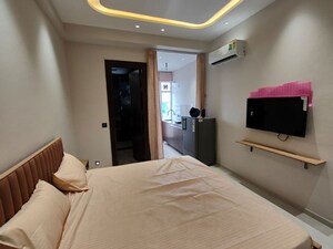 Bedroom in Studio Builder Floor at Medi City – for Rent