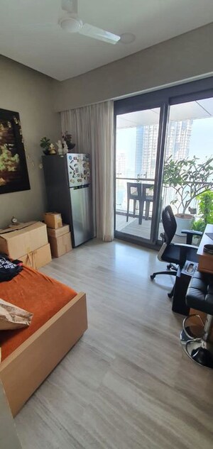 Living Room in 3 BHK Apartment at Lodha The World Towers World One Tier 2, Worli – for Rent