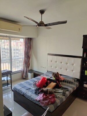 Bedroom in 3 BHK Apartment at Garden Court, Waghbil – for Rent