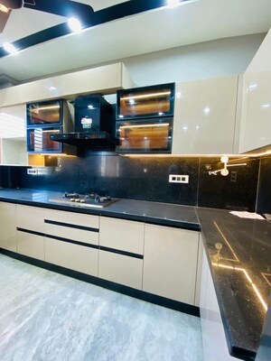 Kitchen in 3 BHK Builder Floor at Ansal Plaza Sector-23, Sector 23 – for Rent