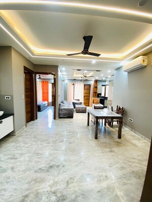 Living Room in 3 BHK Builder Floor at Ansal Plaza Sector-23, Sector 23 – for Rent